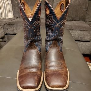 Men's Ariat Leather Sport Sidebet Western Boot